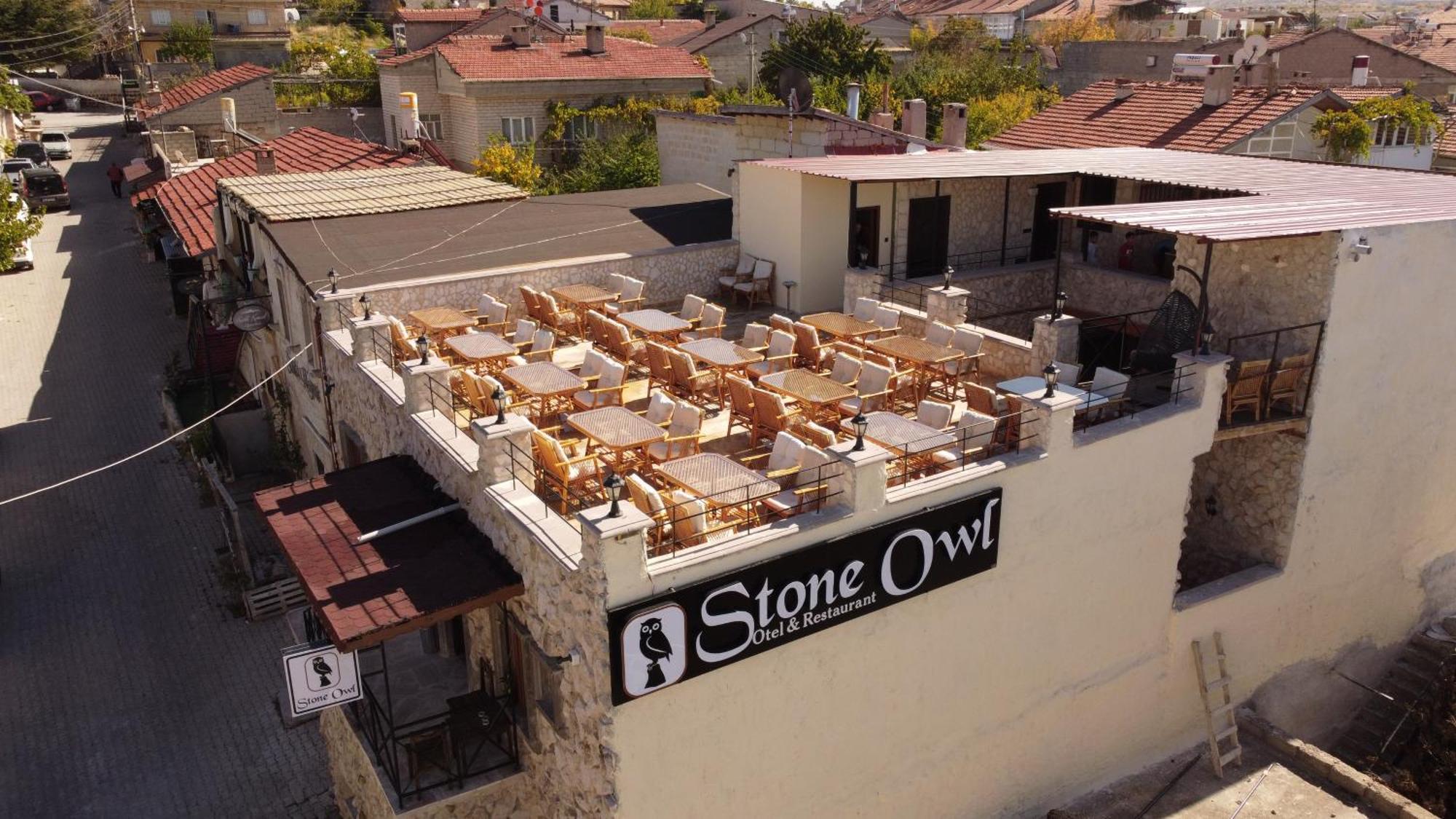 Stone Owl Otel & Restaurant Uchisar Εξωτερικό φωτογραφία